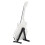 7in White Miniature Electric Guitar Replica 3