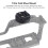 Camera Cage Cold Shoe Mount Adapter 1/4in Aluminium Alloy Durable & Secure 4