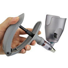 2ml Adjustable Veterinary Syringe with Dose Control, Continuous Livestock Vaccine Injector for Animals
