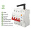 Metering Circuit Breaker 63A, 90x100mm PC, 4P 9