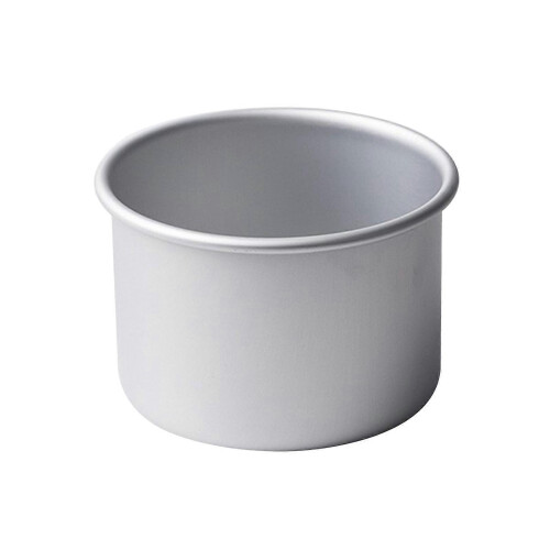 (6 inches) Practical Cake Baking Molds Convenient Round Cake Pans with Removable Bottom  Molds Baking Molds Tray