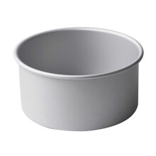 (8 inches) Practical Cake Baking Molds Convenient Round Cake Pans with Removable Bottom Molds Baking Molds Tray