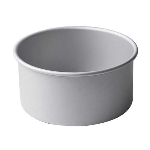 (8 inches) Practical Cake Baking Molds Convenient Round Cake Pans with Removable Bottom  Molds Baking Molds Tray