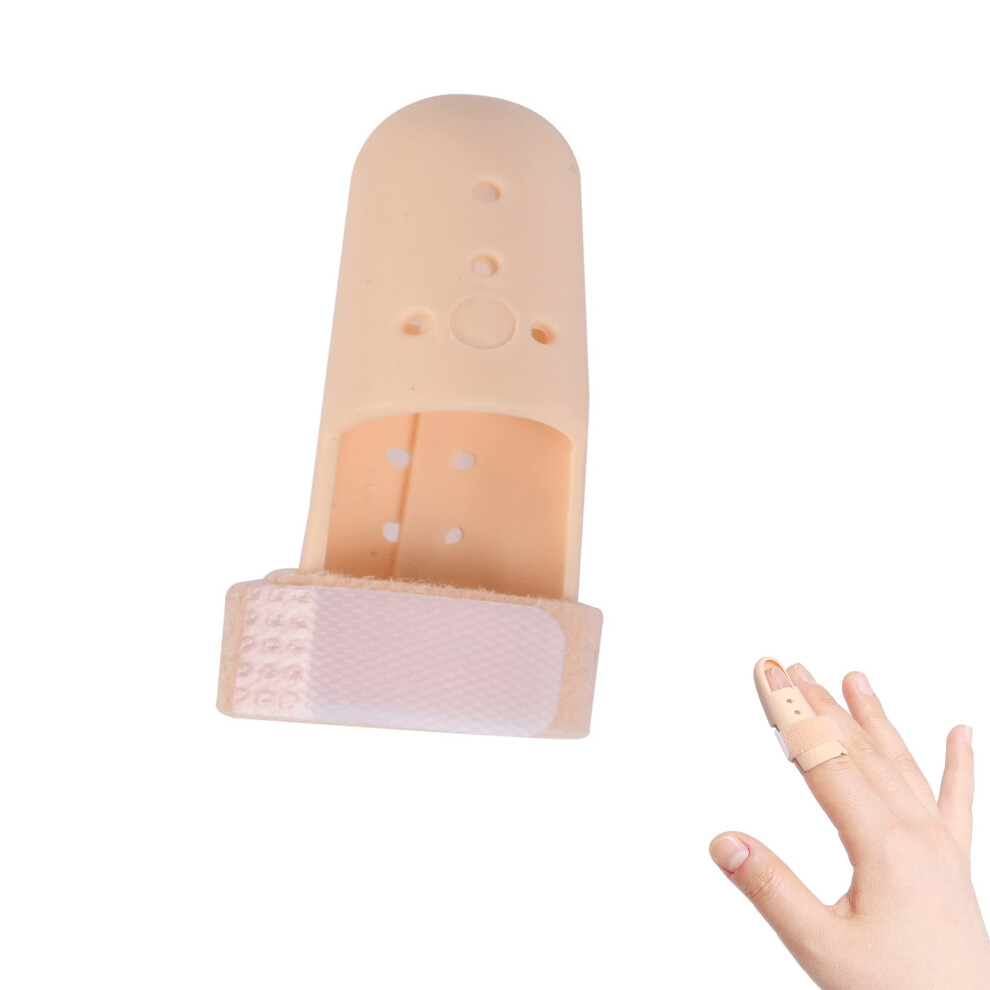Adjustable Finger Splint with Breathable Support Brace for Fracture Recovery and Rehabilitation