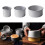 (6 inches) Practical Cake Baking Molds Convenient Round Cake Pans with Removable Bottom  Molds Baking Molds Tray 2
