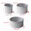 (8 inches) Practical Cake Baking Molds Convenient Round Cake Pans with Removable Bottom  Molds Baking Molds Tray 3