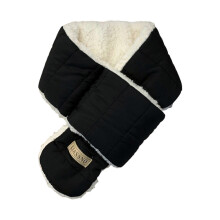(Black) Versatile Kids Scarf Trendy Unisex Scarf Fashionable Scarf Comfortable Scarf for Outdoor Activities School & Travel Off white1