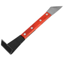 Tree Bark Scraper Garden Grafting Tool with Durable Hardened Blade and Comfort Wood Handle for Precise Bark Removal