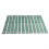 12 Pcs Adjustable Nylon Tree Staking Straps with Brass Eyelets, Windproof Support for Young Trees, 40 x 3.8 cm Green 2