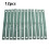 12 Pcs Adjustable Nylon Tree Staking Straps with Brass Eyelets, Windproof Support for Young Trees, 40 x 3.8 cm Green 4