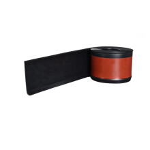 6M Length Flexible PVC Skirting Line Border For-Black 10cm