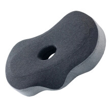 Oreiller confortable en mousse à mémoire de-Gris foncé et clair