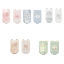 5 Pairs Socks Infant High Elastic Breathable-mixed colors L