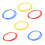 Professional 30cm Diameter Agility Rings Set Transportable 1