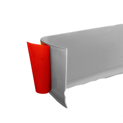 Waterproof Peels And Stick Wall Molding Trim 6M-grey 8cm