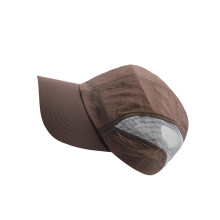 Fashion Baseball Cap With Quick Dry Fabric And Sun-brown