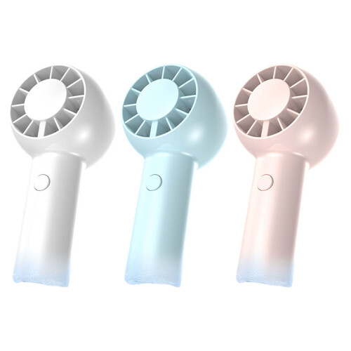 Kleiner Desktop-Handventilator, schnelles Aufladen über-Rosa 1