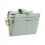 Rfids blockierendes Leder Bifold Wallet Clutch-Grün 1