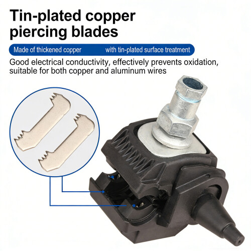 Durability Insulated Cable Piercing Connector With Corrosions-3 1