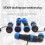 Industrial Power Angle Connectors SP20W Waterproof Quick-4 5