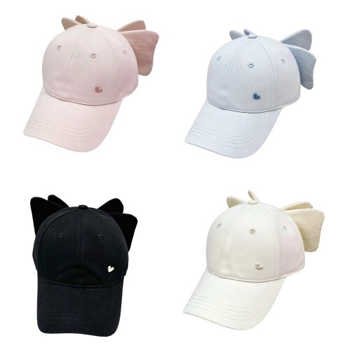 Breathable Cotton Cap With Adjustable Strap Light weight-Pink 1