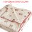Skin Friendly Soybean Polyester Filled Thin Blanket For-C 6