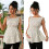 Elegant Round Dot Print Camisole Elastic Expecting-Beige XL 4
