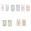 High Elastic Grip Sock Baby Ankle Socks-mixed colors M 5