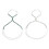 Versatile Silver Tone Body Chain Suitable For Weddings-green 2