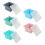 Thickened Silicone Ice Cubes Molds With Steel Frame For- Blue 2