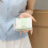 Women Small Compact Wallets Pu Leather Clutch Purses Card-Pink 5