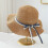 Trendy Round Crown Hat With Neck Coverage-Apricot rice 5