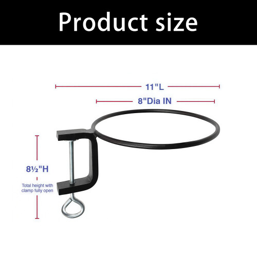 Robuster Blumentopfhalter aus Metall für den Außen- und 2