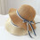 Trendy Round Crown Hat With Neck Coverage-Apricot rice 7