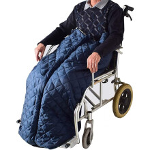 Heavyweight Warm Waterproof Wheelchair Blanket for Elderly, Adjustable Secure Fit Universal Leg Cover