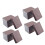 15pcs Kitchen Scrub Sponges with Replaceable Emery Surface, DoubleSided Durable Cleaning Pads 1