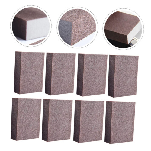 15pcs Kitchen Scrub Sponges with Replaceable Emery Surface, DoubleSided Durable Cleaning Pads 2