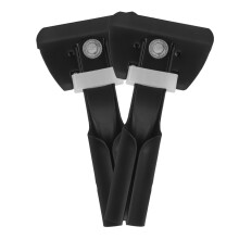 2Pcs Metal Mop Handle Clamp and Rod Adapter with Secure Grip for Home Hotel Cleaning