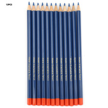 Water Soluble Pencil 12pcs Blue Wooden Handle