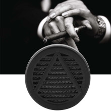 Round Humidifier 300in³ 5.5x5.5x2.1cm Black