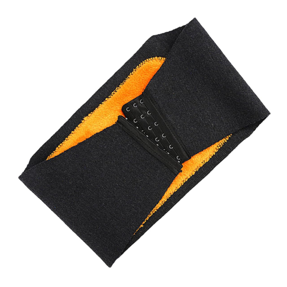 Breathable Lumbar Support Belt Waist Warmer for Winter Training Adjustable Thickened Warm Fit