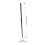 Metal Mop Handle Replacement with Quick Threaded Connection, Adjustable Sectioned Design for Floor Cleaning 4