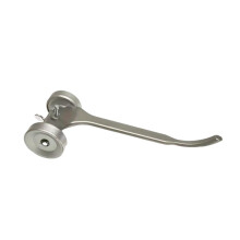 Adjustable Skate Wheel Joint Raker for Precise Mortar Removal, Ergonomic Nonslip Grip 23cm Tool