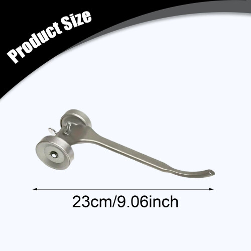 Adjustable Skate Wheel Joint Raker for Precise Mortar Removal, Ergonomic Nonslip Grip 23cm Tool 2