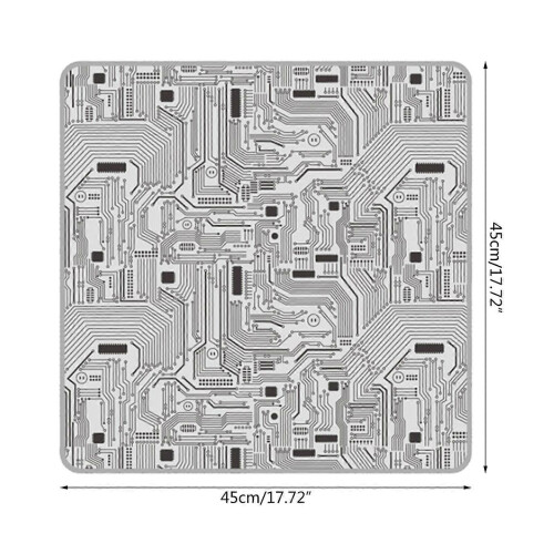 (Geeks) Adjustable Protective Cover Case DSLR Camera Wrap Cloth Self-adhesive Travel Pouch Foldable Magic Cloth 45x45cm 2