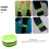 Reflective Leg Bands with  Visibility Design, Adjustable Elastic Straps for Running, Cycling, Night Walking 3