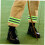 Reflective Leg Bands with  Visibility Design, Adjustable Elastic Straps for Running, Cycling, Night Walking 4