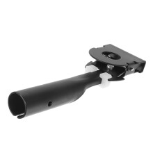 Stainless Steel Mop Handle Clamp Adapter with Secure Chuck Lock, Quick Replacement for Home and Commercial Use