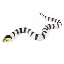 (Sea SerpentA) Soft Rubber Snake Model Realistic Snake Action Figure Toy Solid Snake Figurine for Halloween Prank and Stress Relief