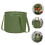 Collapsible Camping Bucket Portable Water Container with Foldable Design and Ergonomic Handle 3